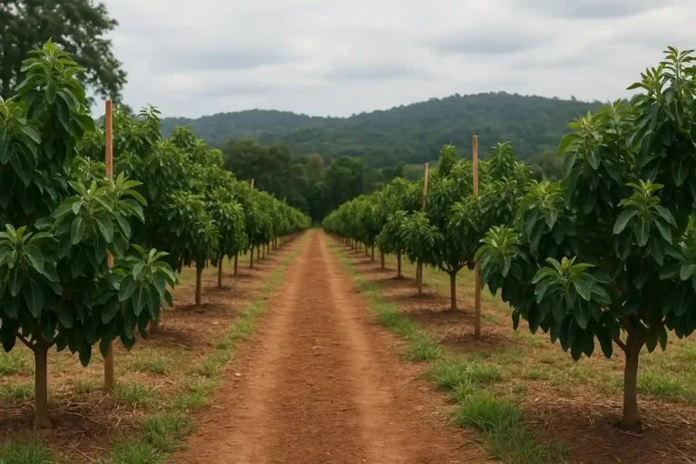 distancia para sembrar aguacate