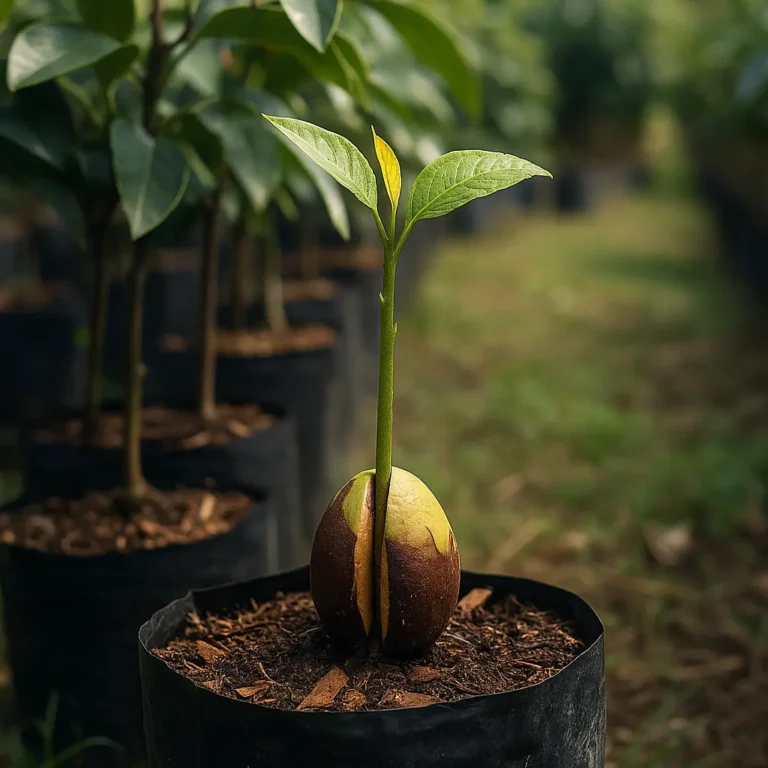 etapas de crecimiento del aguacate