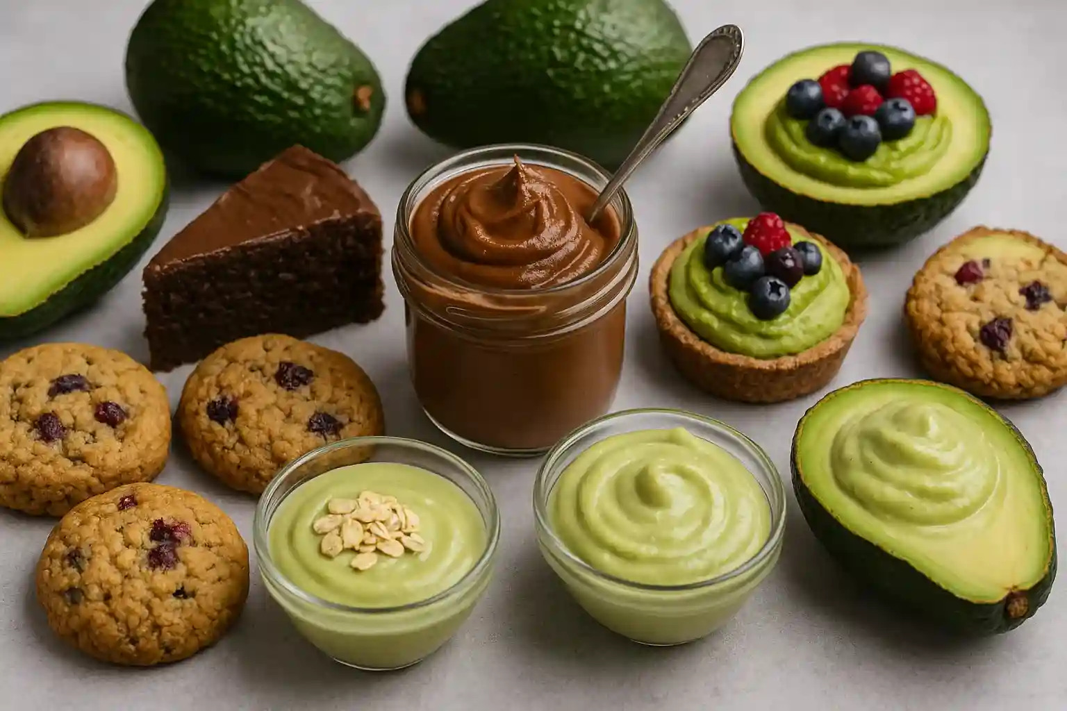 postres saludables con aguacate