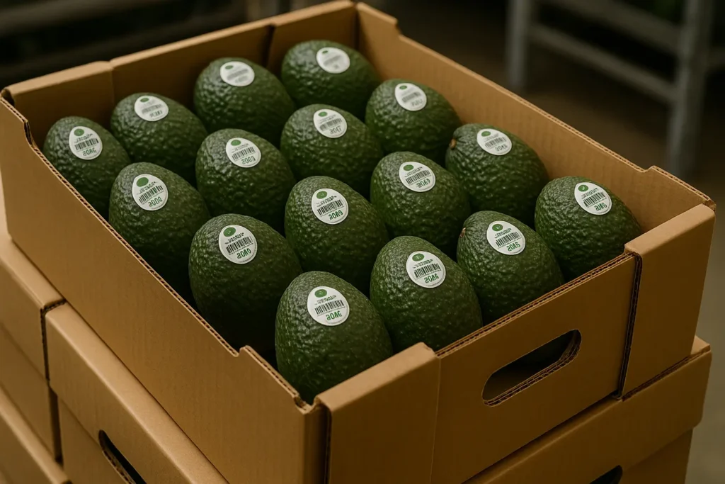 trazabilidad del aguacate