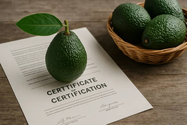 certificaciones del aguacate hass