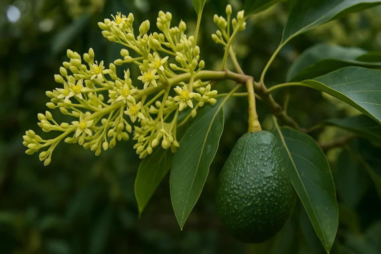 floración del aguacate hass