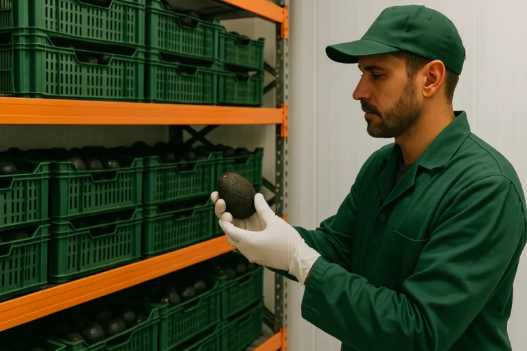 maduración controlada del aguacate hass