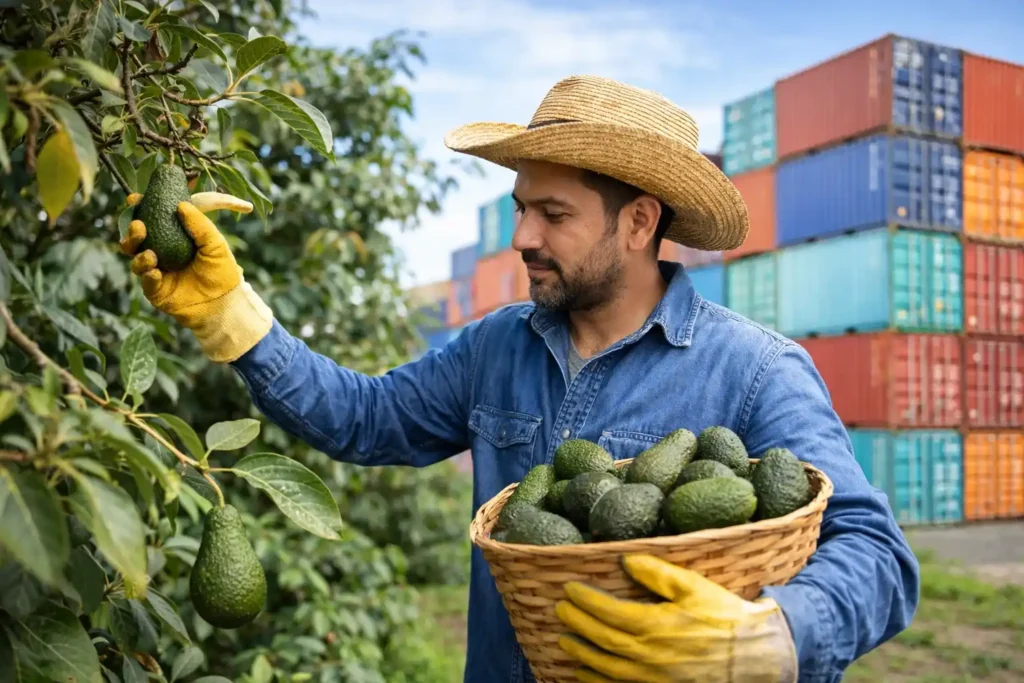 exportar aguacate Hass desde Colombia